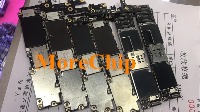 For iPhone 6 Plus ID Motherboard 64GB Original Used Board V Version No Touch Logic Board Good Working After Change CPU Baseband