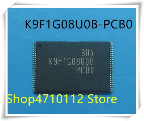 NEW 10PCS/LOT 10pcs/lot K9F1G08U0B-PCB0 K9F1G08UOB-PCBO K9F1G08U0B K9F1G08UOB TSSOP-48 IC