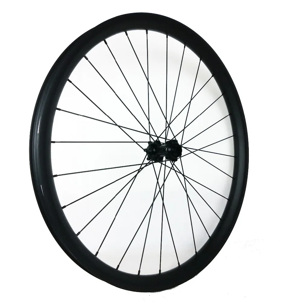 

Online Bike Parts Best Sale Full Carbon 27.5er Mountain Bicycle 40mm Width Clincher Wheelset Tubular Disco Brake For Enduro AM