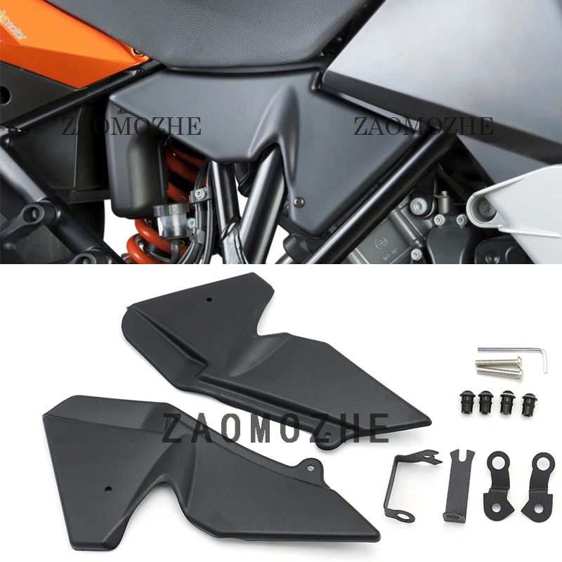 Motorcycle Right & Left Frame Guard Protector Cover For KTM 1050 1090 1190 1290 ADV Motorcycle Large frame guard