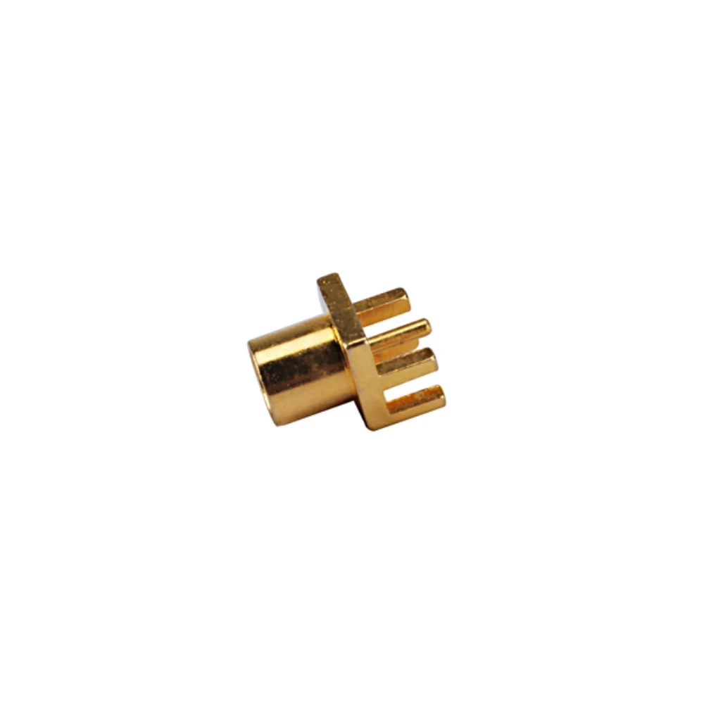 Eightwood 5pcs Antenna GPS Telecom Automotive Connector MCX Female Edge PCB Mount End Launch Coax Connector for .031PCB Adapter