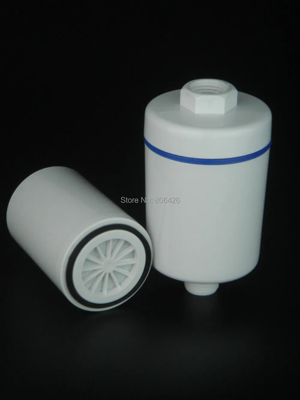 Filtre de douche sans chlore, pomme de bain/filtre de SPA/SPA avec combinaison de carbone et KDF pour éliminer les produits chimiques et les métaux lourds