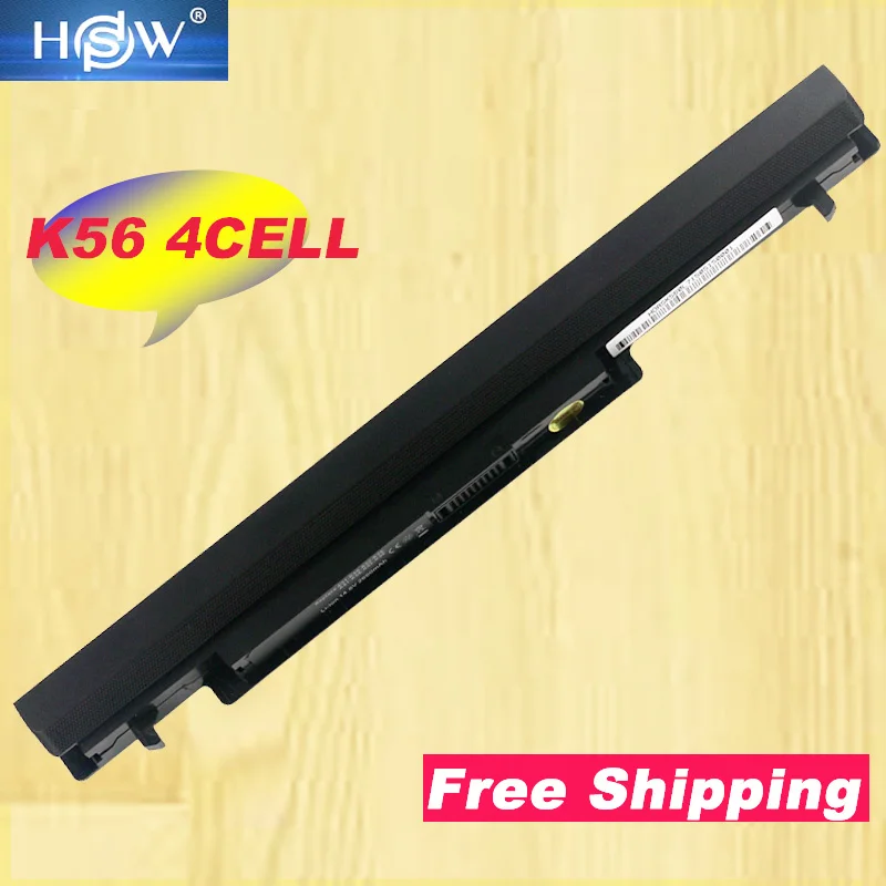 HSW Battery For ASUS 46 56 E46 E46CA E46CB K46 K46CA K46CB K56 K56C K56CB K56V R405CB R505 R505CB R550 R550CM S40CB S405 S405CB