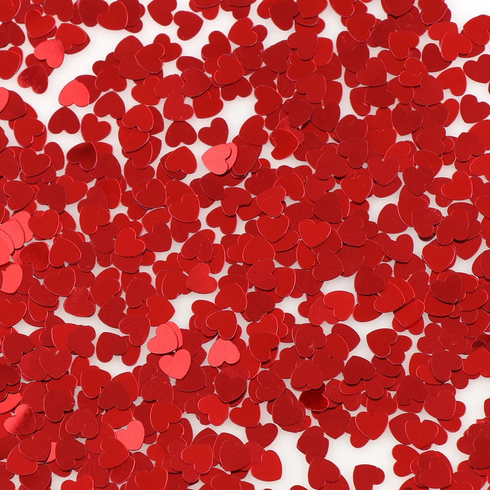 15g Cheaper Red Heart Stars Confetti Wedding Party Scatters Table Decoration Age Birthday Party Wedding Decor Supplies