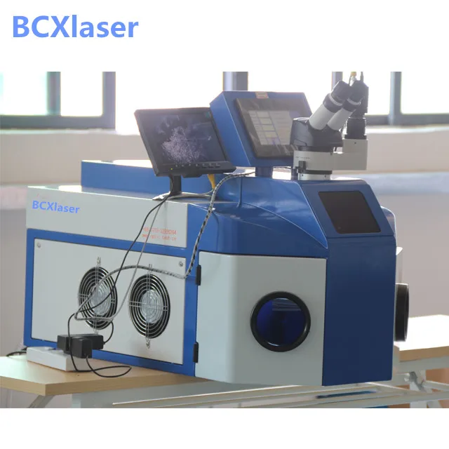 Jewelry Laser Welding Machine for spot gold and silver with CCD system desktop design