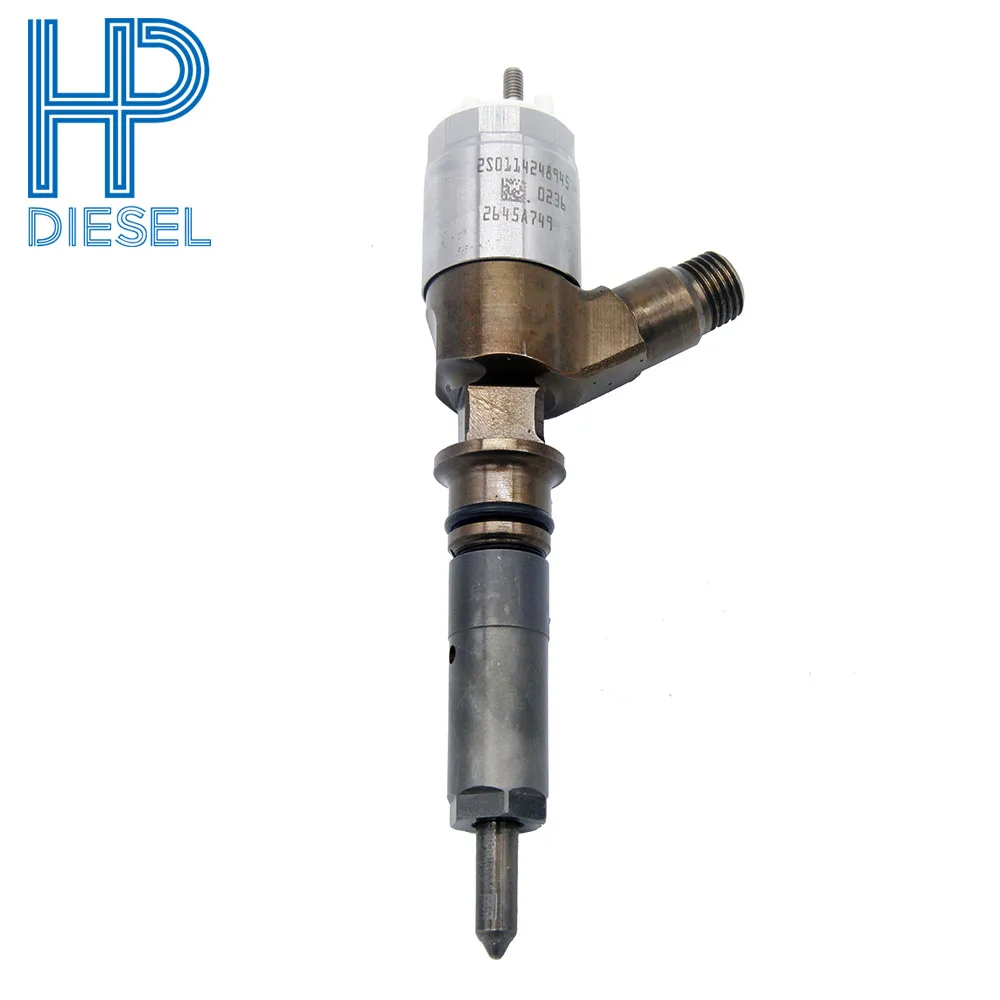 6pcs/lot CAT Fuel injector 320-0690 for Caterpillar Perkins C6.6 engine, diesel CR injector 3200690, 2645A749 for CAT, rebuild