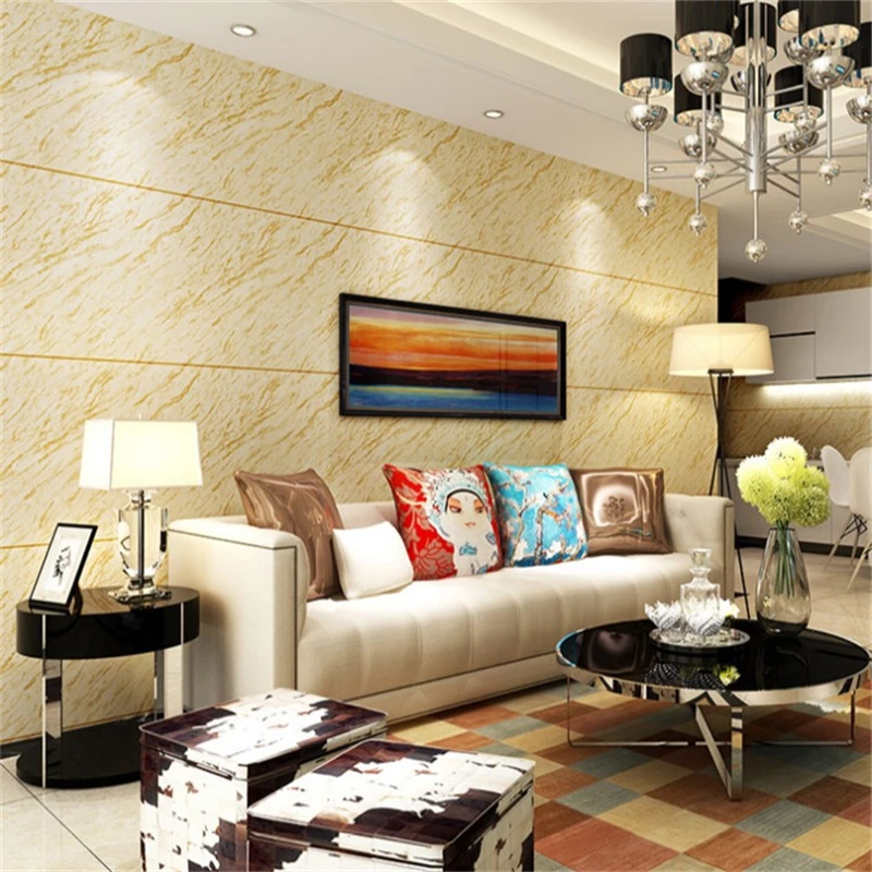 

wellyu Marble tiled stone pattern PVC Papel de parede wallpaper Bedroom living room TV background hot pot restaurant wallpaper