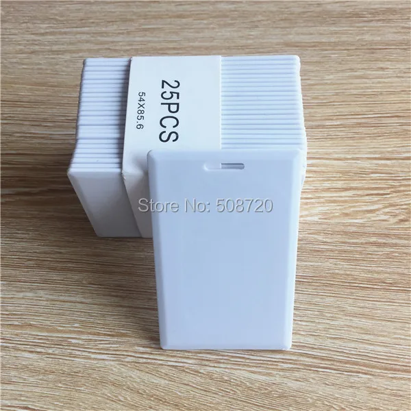 100pcs RFID Thick Clamshell Card 125KHz Writable Rewrite duplicator copier Original T5577 Proximity Access Card