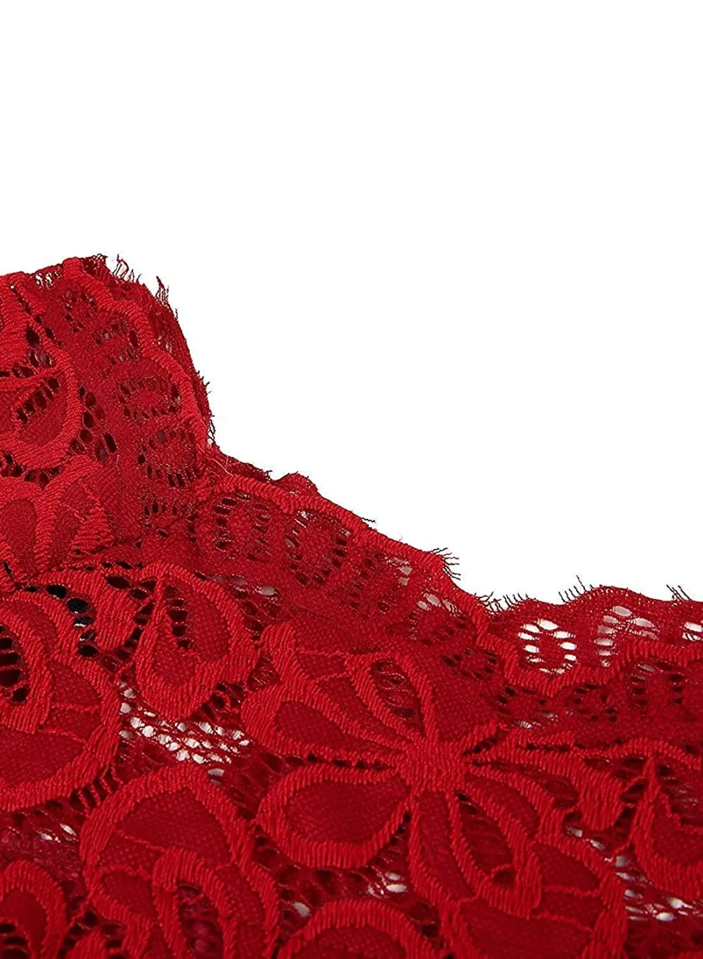 JaneVini – robe de bal rouge, grande taille, col rond, manches longues, en Satin perlé, avec des Appliques, 2019