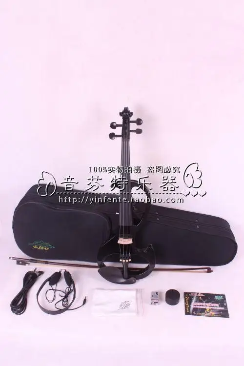 Electro-acoustic violin electronic violin mute electric violin