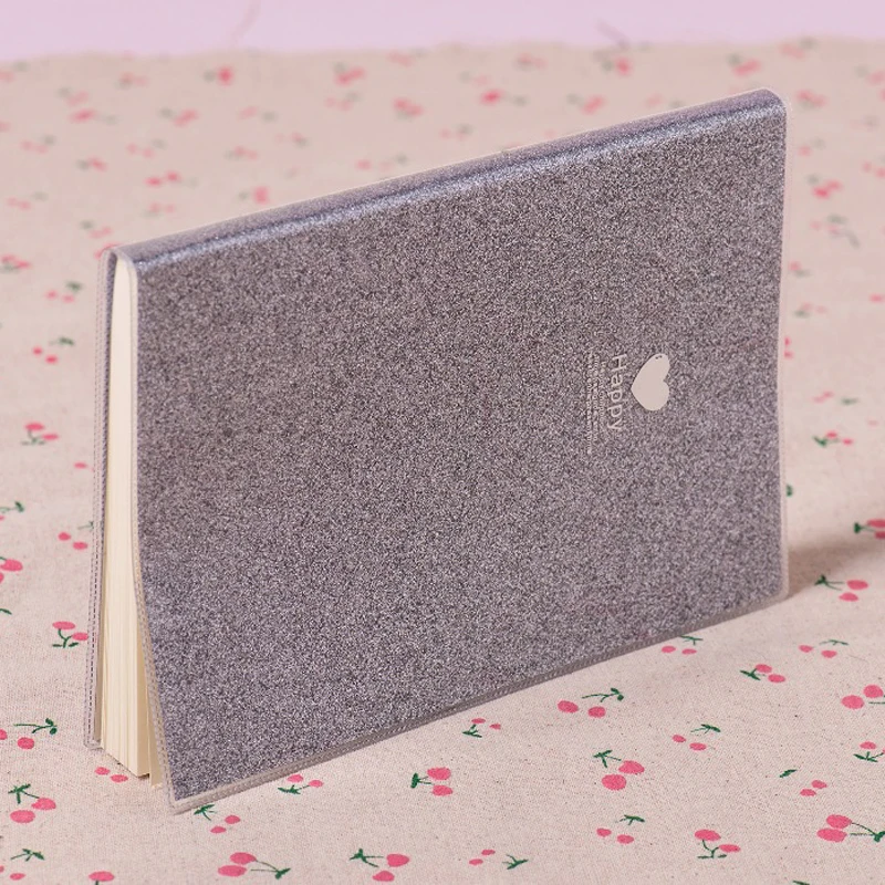 MIRUI Cute Love PVC Notebook A5/A6 Student Paper Diary School Shiny Cool Kawaii Agenda Schedule Planner Sketchbook Gift Office