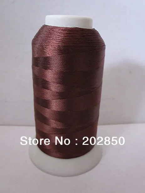 Free Shipping Embroidery Sewing Thread, 38 Mixed Colours Available,3000M, 120D/2 ,For Embroidery&Cross Stitch Use,Very Low Price