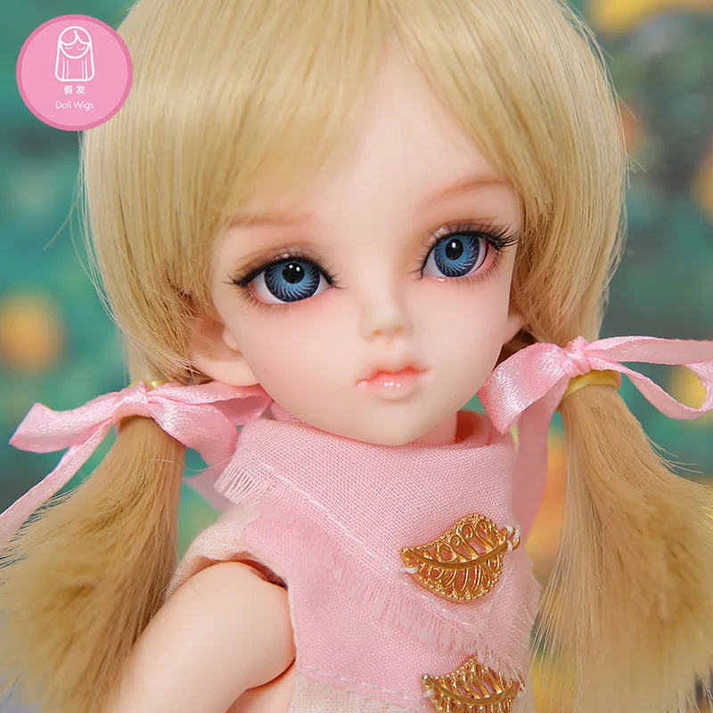 

Парик для куклы BJD L6 # Бесплатная доставка Размер 16-17 см 1/6 высокотемпературный прямой парик короткие волосы bjd sd куклы парики в красоте
