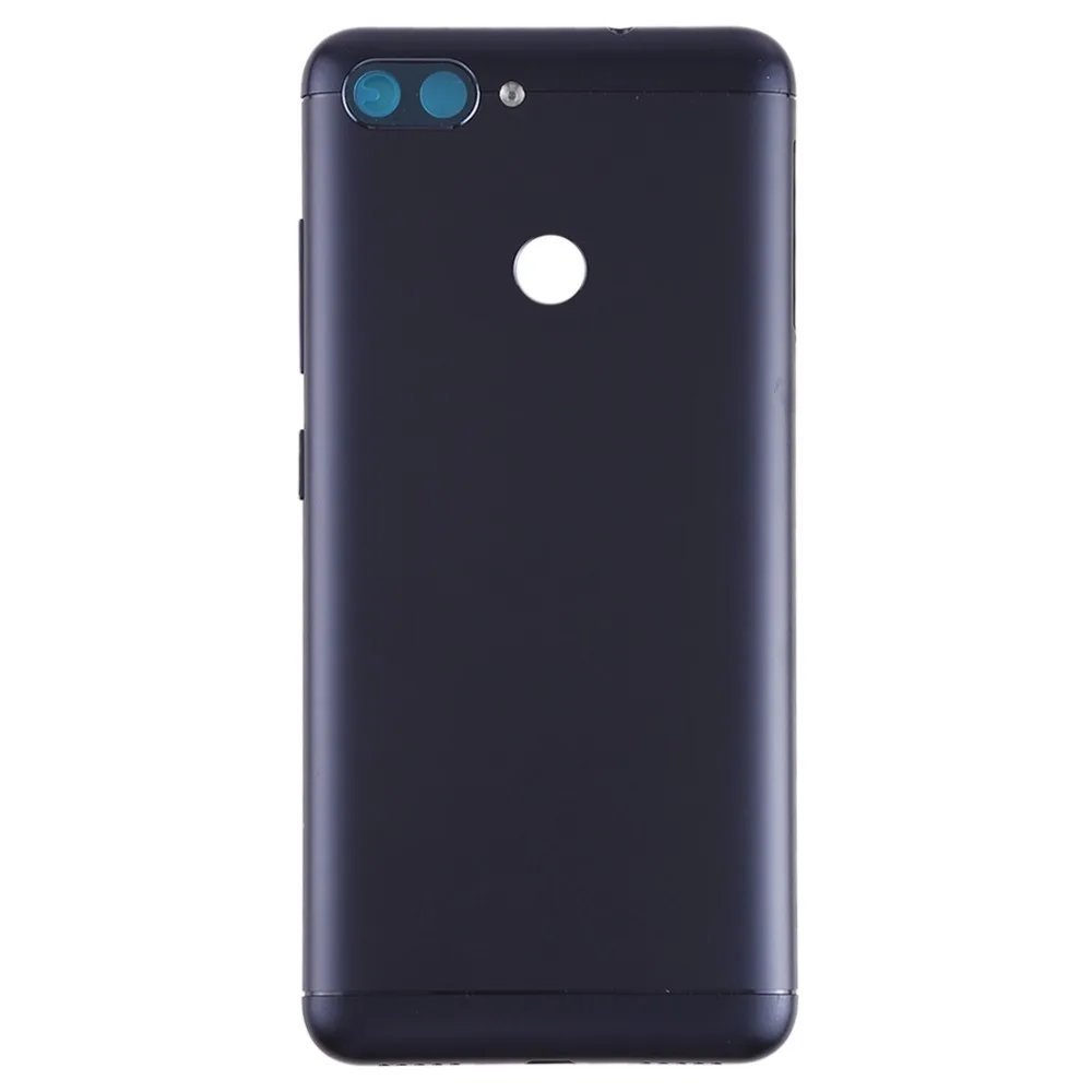For Asus Zenfone Max Plus (M1) / ZB570TL Back Cover with Camera Lens & Side Keys Replacement repair parts (Black)