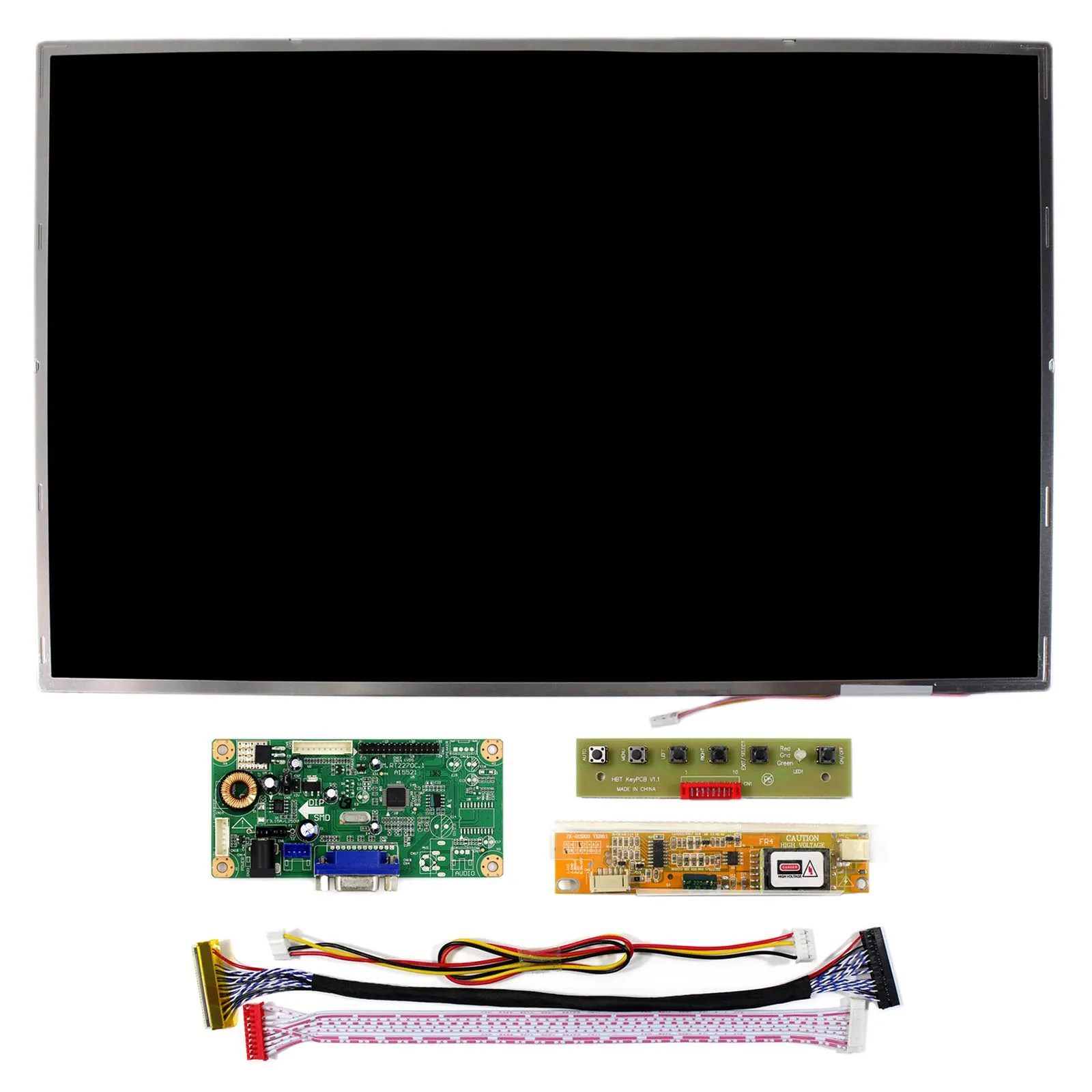 17 "LTN170WU LP171WU1 VGA LCD Controller Board 1920X1200 LCD Layar 17 Inch LCD Display
