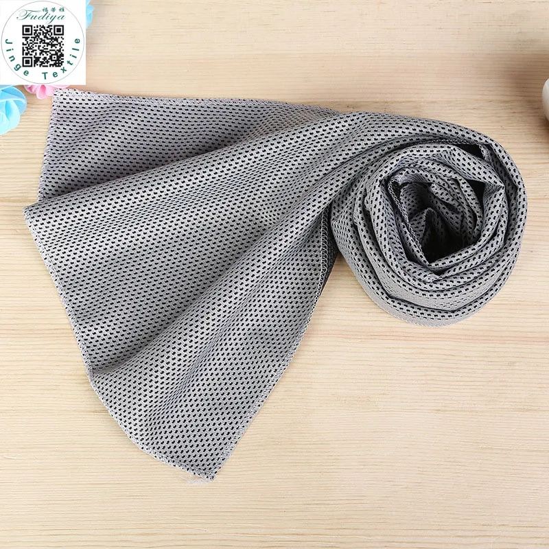 

New Double layers Ice Towel many Colors Utility Enduring Instant Cooling Towel Heat Relief Reusable Chill Cool Towel