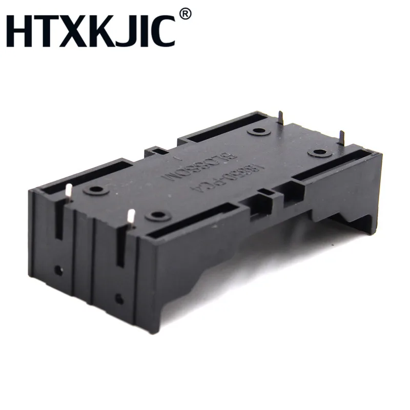 Caja de almacenamiento de plástico para batería recargable 18650, caja de almacenamiento de alta calidad, 10 piezas, 3,7 V