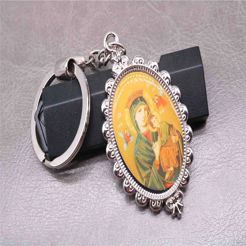 

Catholic charm Mary Key, Jesus Keychain. Catholic Keychain, Michael Angel Keychain, Handbag Gift Accessories