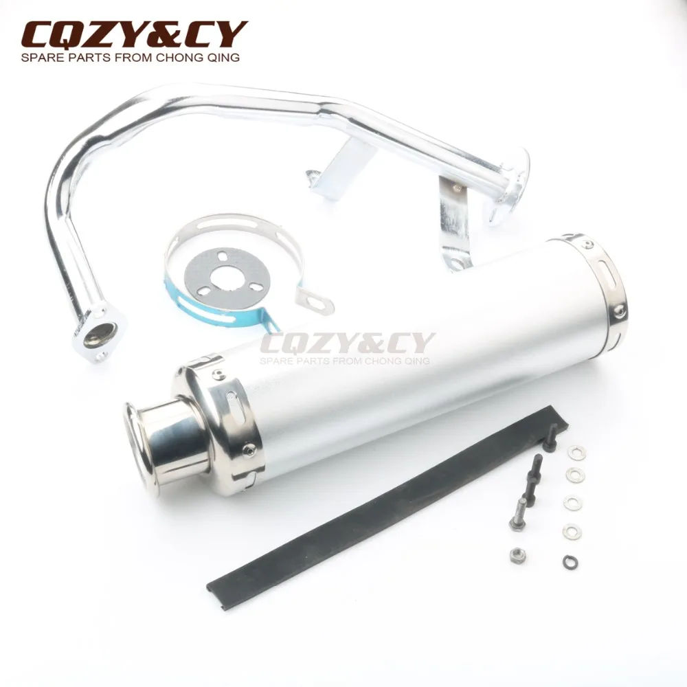 

Scooter high performance exhaust pipe for TNG Low Boy 50cc GY6 50cc 4 stroke