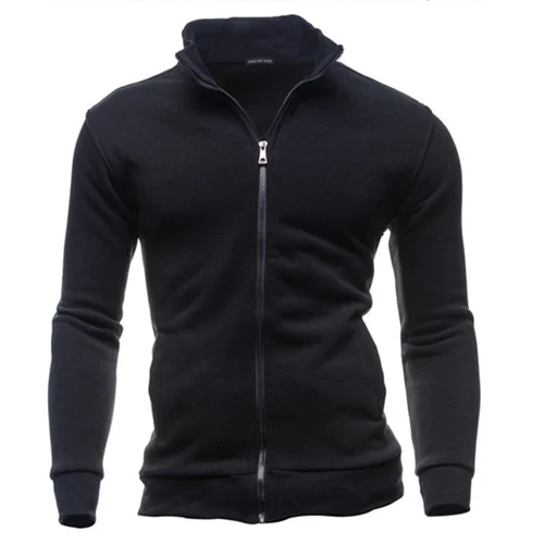 Imagen 2 del producto MRMT 2025 nuevas chaquetas para hombre, sudaderas sin capucha, chaqueta con cuello levantado para hombre, abrigo Retro, cárdigan con capucha, abrigos con cremallera