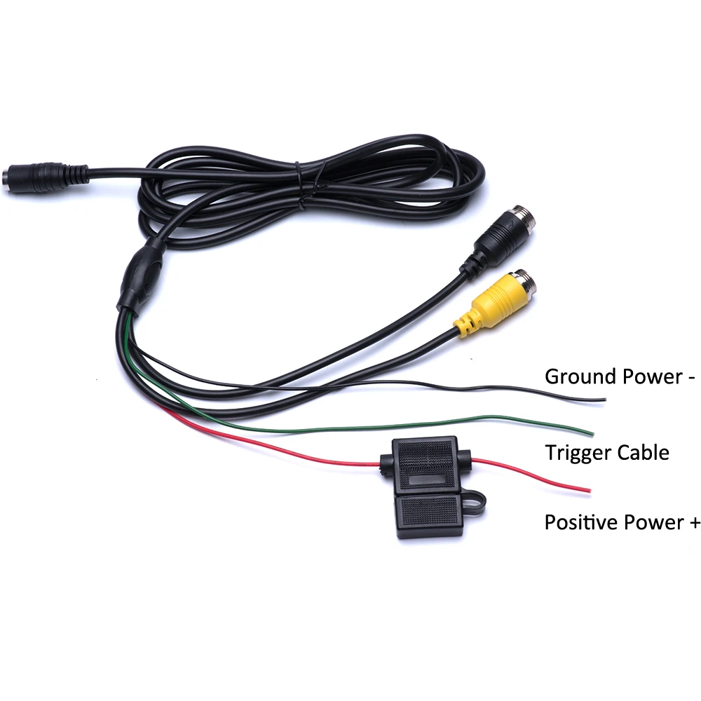 Kit Caméra De Recul 1080P HD Avec Moniteur IPS 7 Pouces - 2 Caméras étanches IP68, Vision Nocturne, Câbles 10m + 15m - Pour Camions, Camping-cars, Remorques - 2