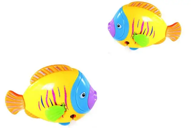 Fish Wind Up Toys Clockwork Toy Baby Kid Running Spring Water Toy Children Newborn Baby Mini Pet Animal YH992