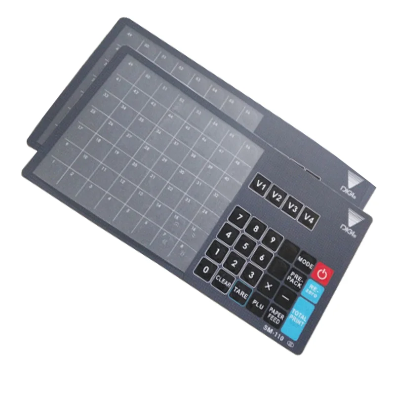 New Keyboard Film For Digi SM-110 SM-110P SM-110P SM110 Electronic Scale Printer Spare Part