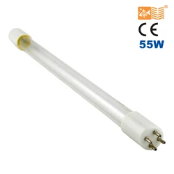 Replacement 55W UV Lamp UVT5-455 for Water Ultraviolet Purifier Sterilizer