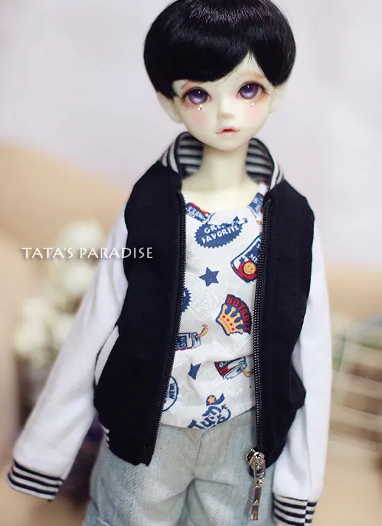 

1/3 1/4 1/6 scale BJD accessories Baseball jacket doll clothes for BJD/SD.Not included doll, shoes and other accessories NO0403