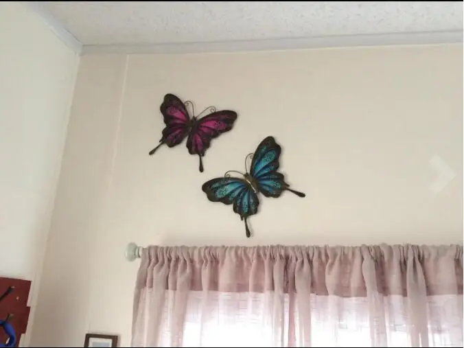 Decorazione da parete in metallo, decorazione da parete a