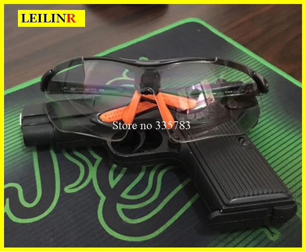 2PCS Safety Goggles Wind Dust Proof Protective Glasses Hiking Biking CS Gaming Eyes Protector Transparent Glasses