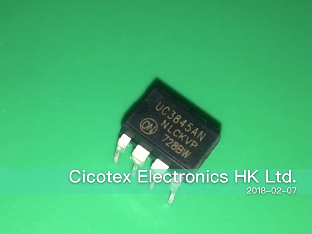 10pcs/lot UC3845AN DIP-8 IC REG CTRLR MULT TOPOLOGY 8DIP 3845