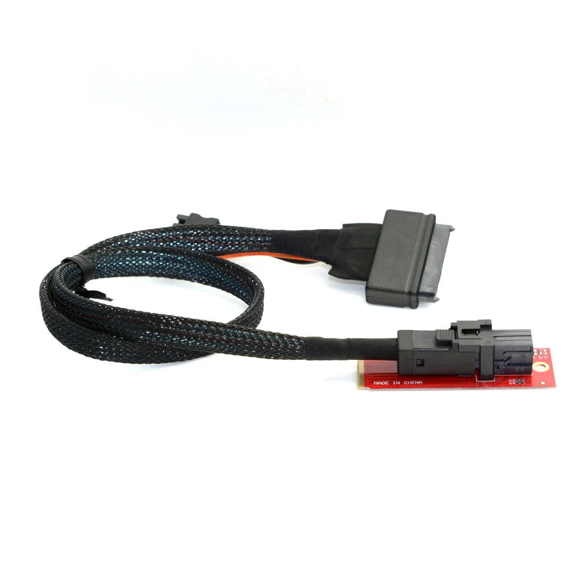 CY U.2 U2 Kit SFF-8639 NVME PCIe SSD Adapter & Cable for Mainboard Intel SSD 750 M.2 SFF-8643 Mini SAS HD