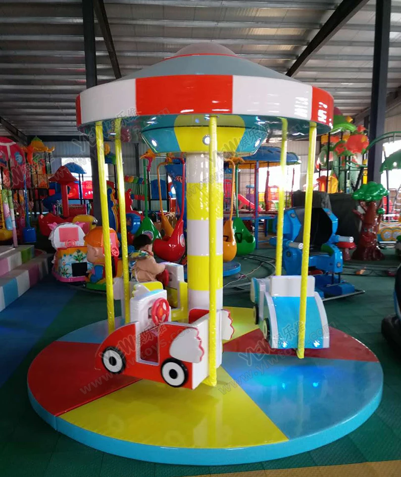 

YLWCNN Indoor Playground Electronic Chairs Customized Rotating Seating Games Amusement Park Accessories Kids Ridding On Toy Game