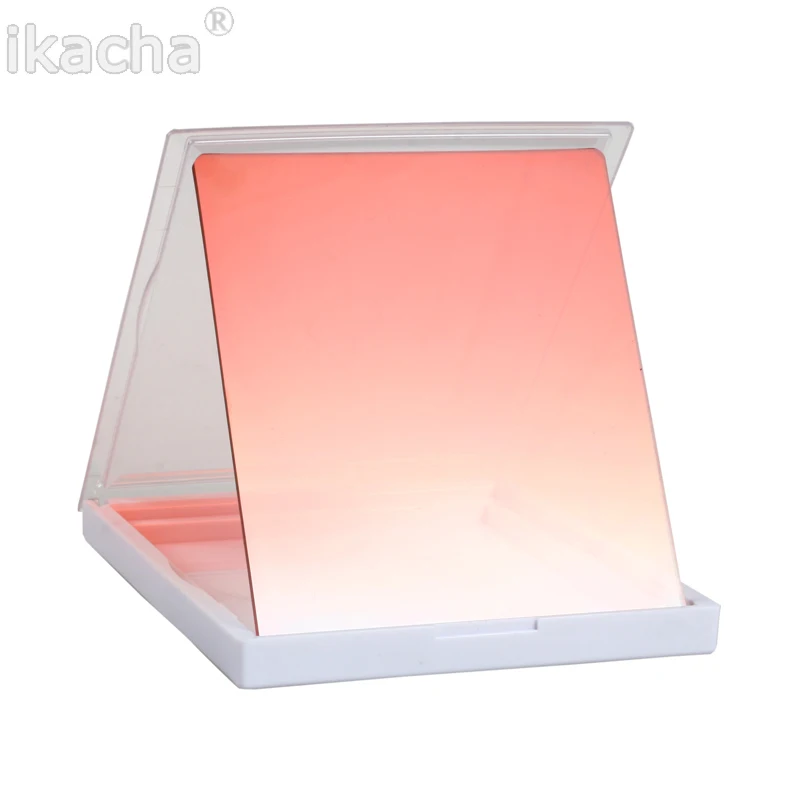 Filtre carré gris gradué pour documents complets, bleu, orange, rouge, rose, melon, filtre de densité al pour série Cokin P D5200, D5300, D5500, nouveau