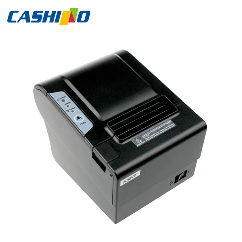 CASHINO CSN-80L CE certification POS Desktop 80mm USB+LAN Port Thermal Receipt Printer for Win7