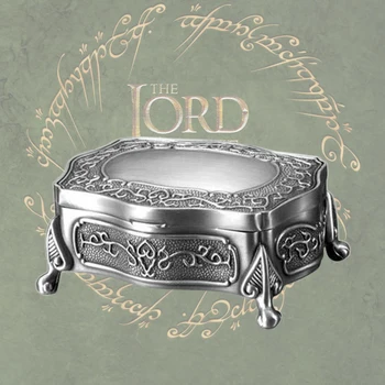 100% Real LOTR Arwen Evenstar กล่องเครื่องประดับสร้อยคอ Earing Ring Casket ของขวัญคริสต์มาสที่สมบูรณ์แบบ Dropshipping