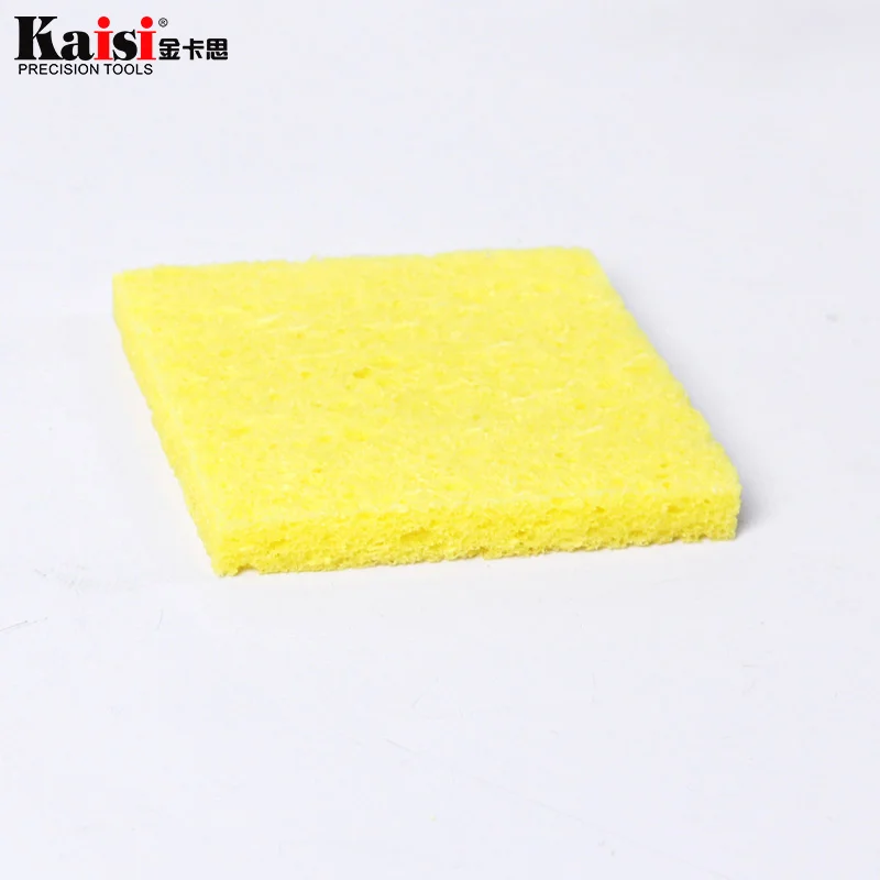 10/20/50/100pcs Soldering Iron Sponge Electric Welding Cleaner Cleaning Pads High Temperature Welding Sponge for Soldering Tools