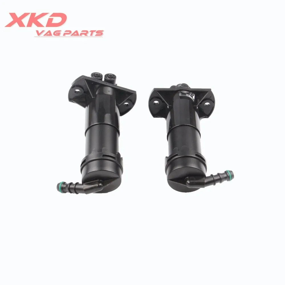 Left and Right Headlamp Cleaning Washing Nozzle For AU-DI Q7 2007--2015 4L0955101/102