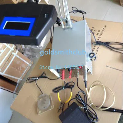 jewelry spot welding machine gas welding kit 850W welder for gold,silver welding with LCD optic device jewelry welder machine