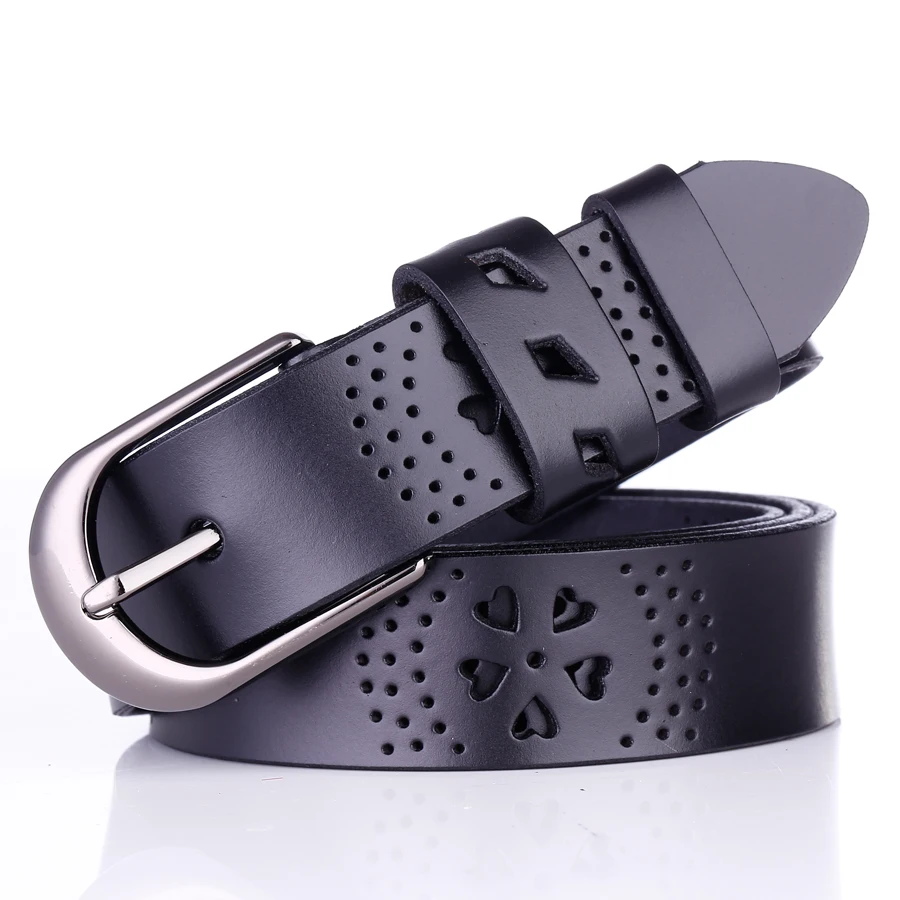 

Women Leather Belt Fashion Female Waistband Style Belts Width:2.8cm