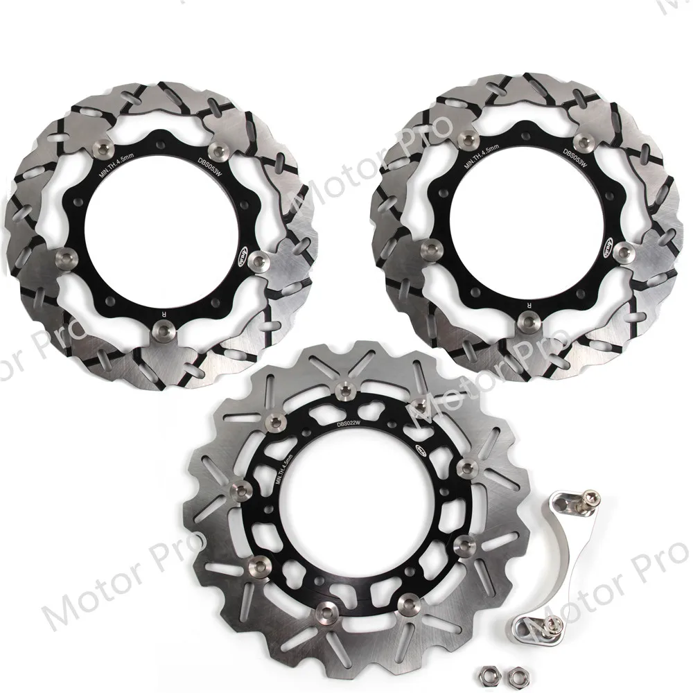 For Yamaha XP T-MAX 500 2004 - 2007 Front Rear Brake Disc Disk Rotor Kit Motorcycle Accessories XP500 T-MAX500 T MAX 2005 2006