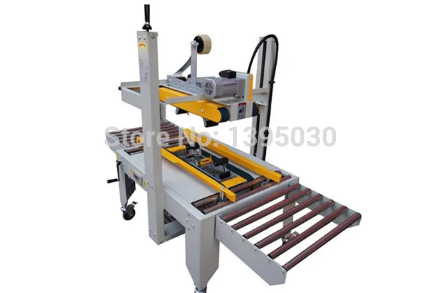 

1PC 220V 180W Large Semi-Auto Box Case Carton Tape Sealer Machine FXJ-6050 Sealing machine With English Manual