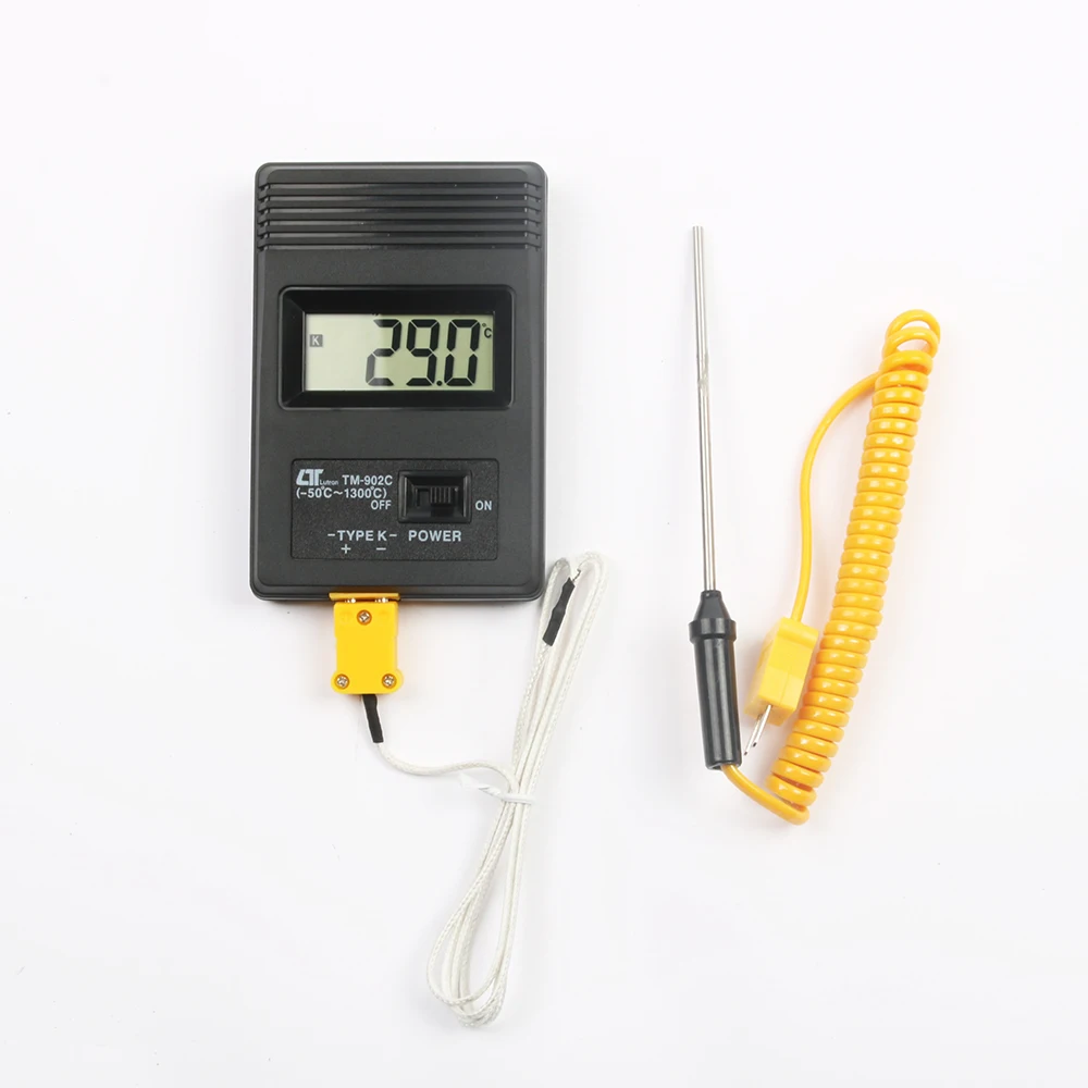 TM-902C Household Temperature Controller with 1m Probe Sensor digital Thermocouple Probe detector 0-1300