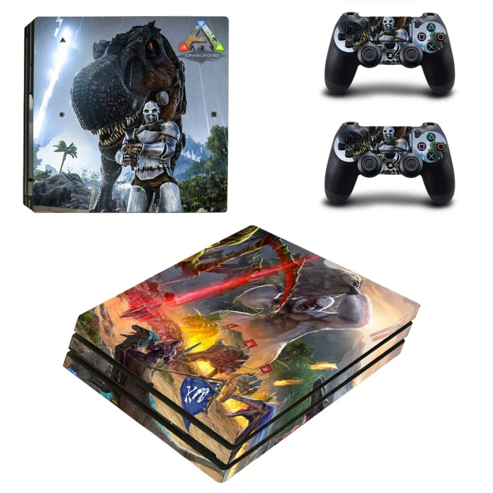 ARK Survival Evolved PS4 Pro Skin Sticker For Sony PlayStation 4 Console and Controllers PS4 Pro Skin Stickers Vinyl Decal