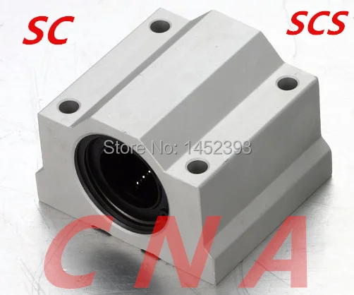 

Free shipping New 4pcs SC16UU SCS16UU 16mm Linear Block CNC Router DIY CNC Parts