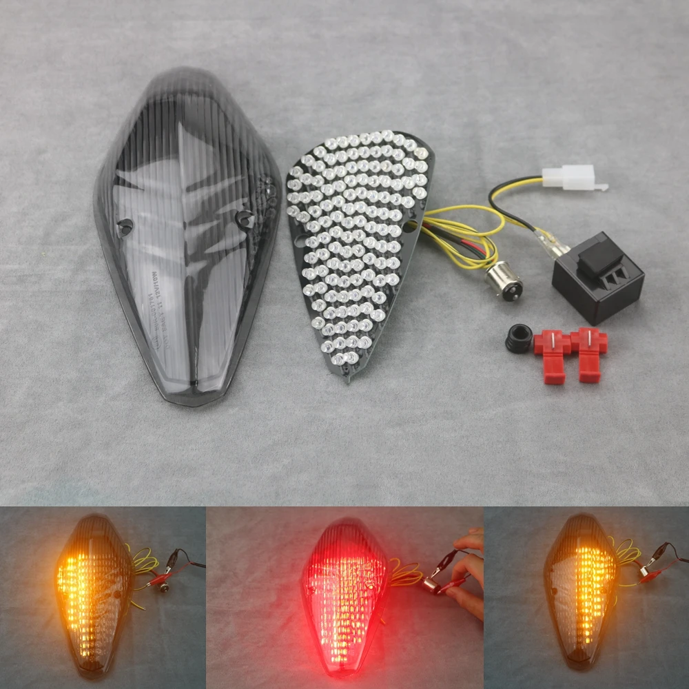 

Motorcycle LED Turn Signal Tail Light Taillight For HONDA VTX 1300/1800 RETRO, 1800T