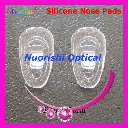 2000pcs Si23 Silicone Nose Pads Size 12mm 13mm 14mm 15mm 16mm Glasses Eyewear Eyeglass Nose Pads Accessories free shipping