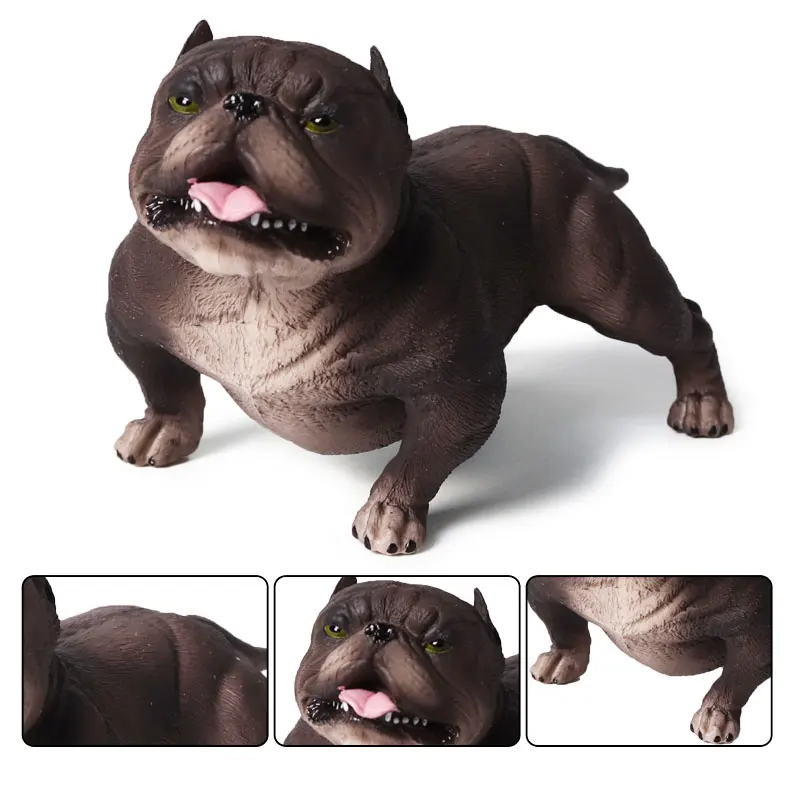 Oenux Lifelike Dog Animals Doberman Pinscher Rottweiler Dalmatian Guard Dog Action Figures Cute Pet Model Collection Toys Gift image 6