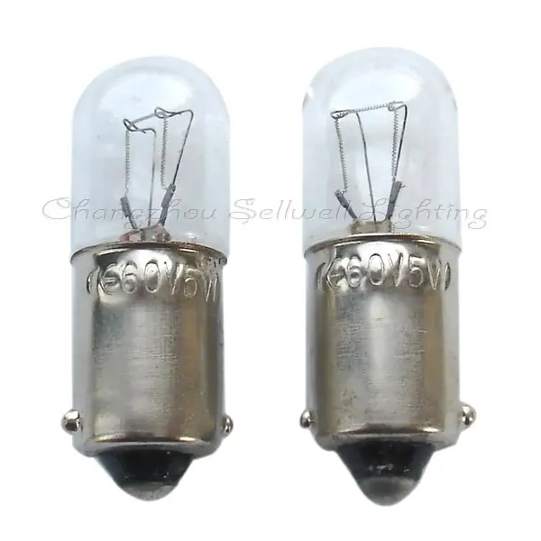 

2024 Sale Real Professional Ce Lamp Edison Edison Ba9s T10x28 60v 5w New!miniature Bulb Light A011